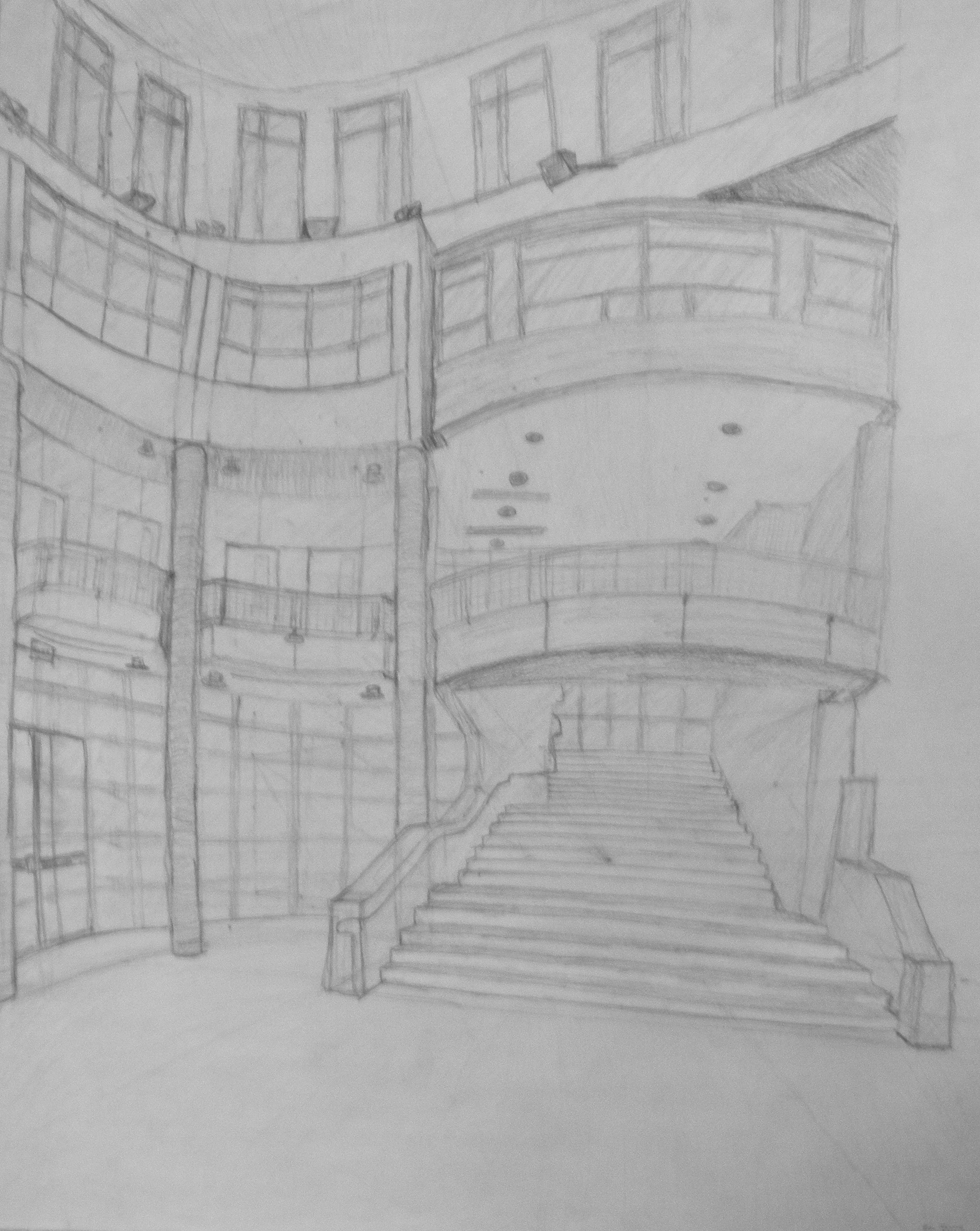 CMU School of Drama Lobby