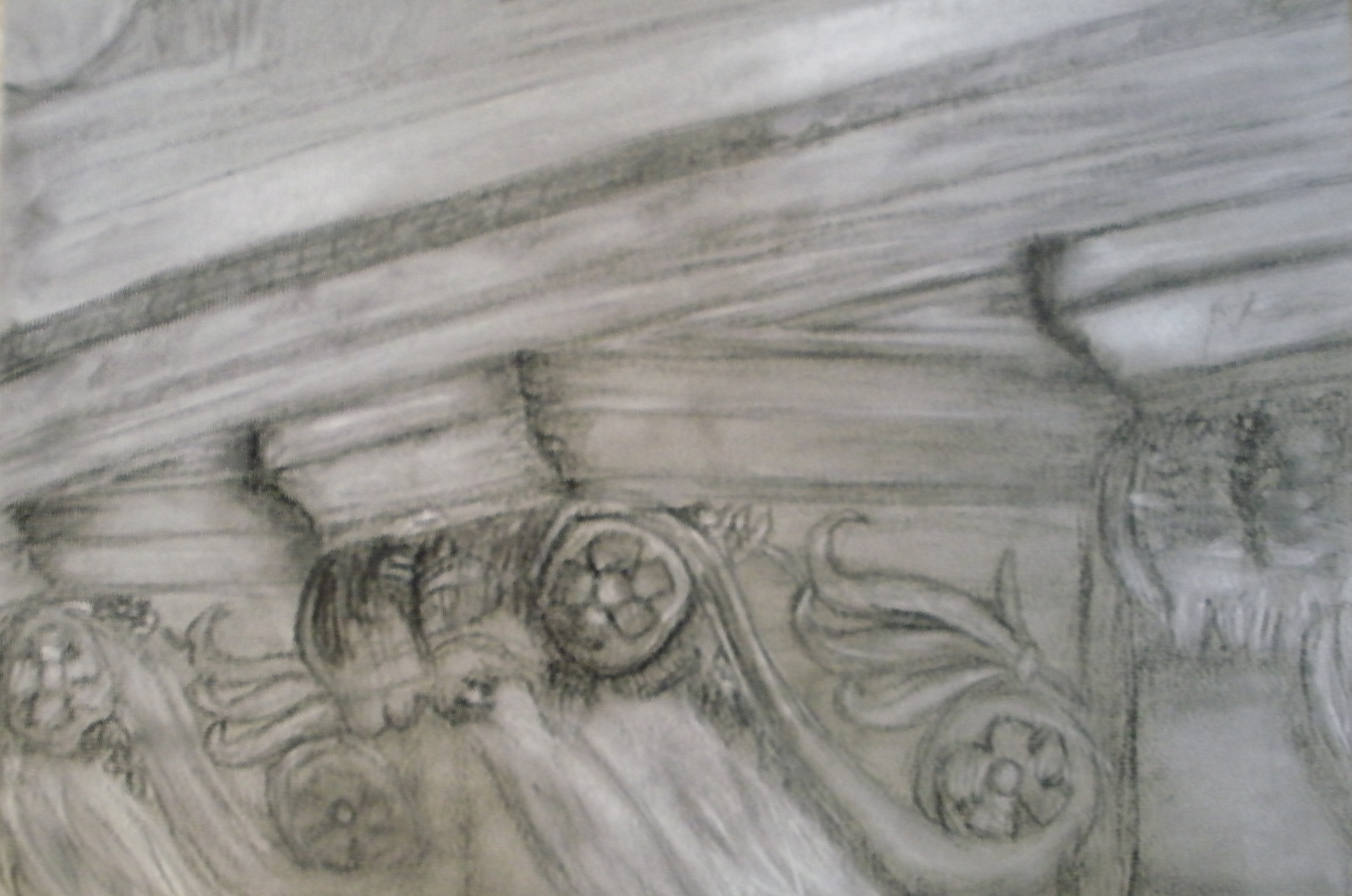 Carnegie Museum Hall of Architecture Drawing